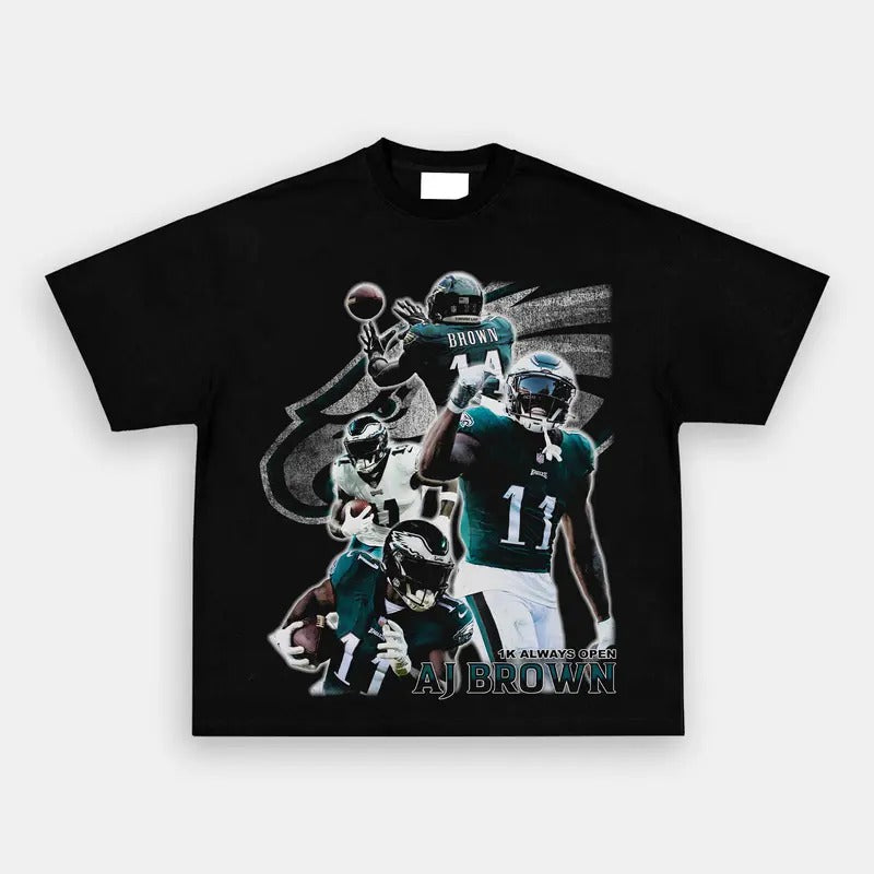 Vintage College JohnnyAJ BROWN TEE T-SHIRTS Hoodie, Sweatshirt | InkThreadWorks.com