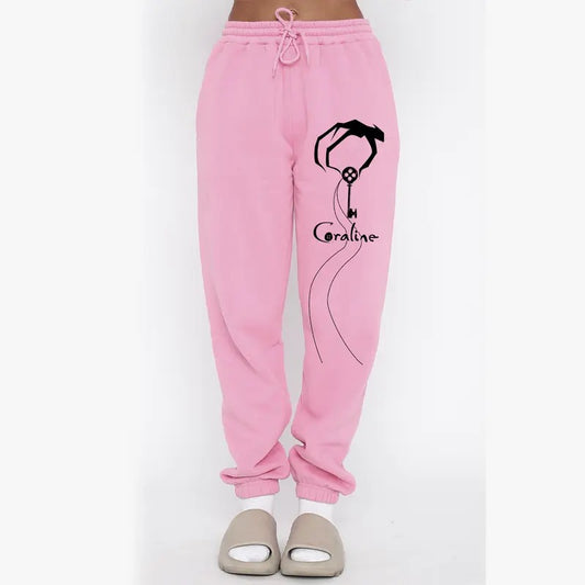 Vintage Coraline Sweatpants, Coraline Movie Sweatpants, Coraline Sweatpants, Gift