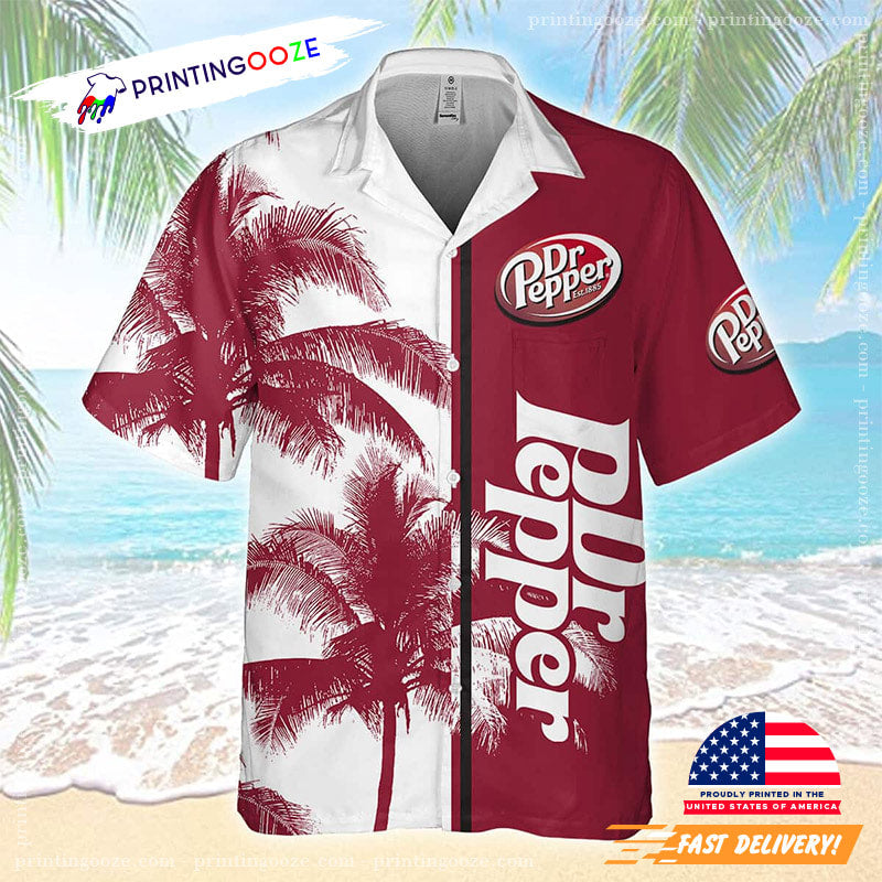 Vintage Dr. Pepper Beer Best Hawaiian Shirts