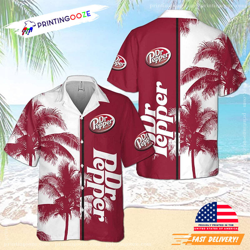 Vintage Dr. Pepper Beer Best Hawaiian Shirts