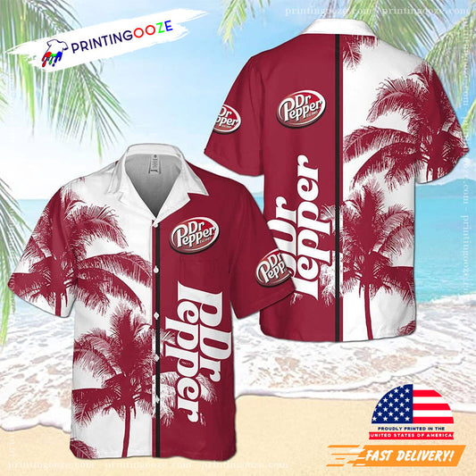 Vintage Dr. Pepper Beer Best Hawaiian Shirts