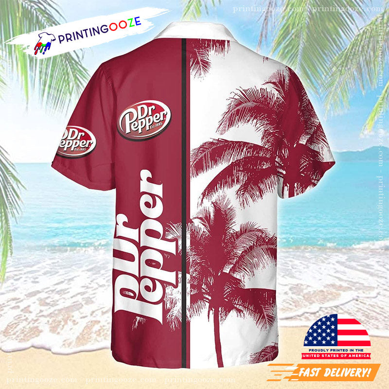 Vintage Dr. Pepper Beer Best Hawaiian Shirts