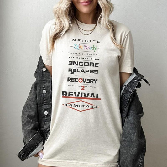 Vintage Eminem Graphic T-Shirt, Unisex Hip-Hop Tee, Retro Streetwear for Music Fans, Casual 90s Style Shirt, Slim Shady Apparel