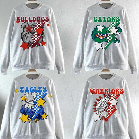 Vintage Football NCAA Unisex Classic Sweatshirt, Vintage Sweatshirt All Teams NCAA, Classic Sport Sweatshirt, Gifts For Football Fan Sport. Crewneck Menswearstyle{n002}2