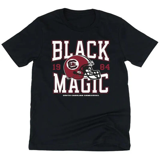 Vintage Gamecocks Football Black Magic 1984 Tee Classic Cotton Menswear Top Embroidered Hoodie Shirt Spandex