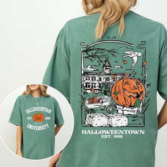 Vintage Halloweentown 1998 Shirt Hoodie, Sweatshirt | InkThreadWorks.com