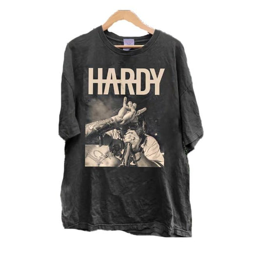 Vintage Hardy Music Tour TShirt,  Quit Graphic Tee, Fans Gift Country Music shirt Cotton Fabric