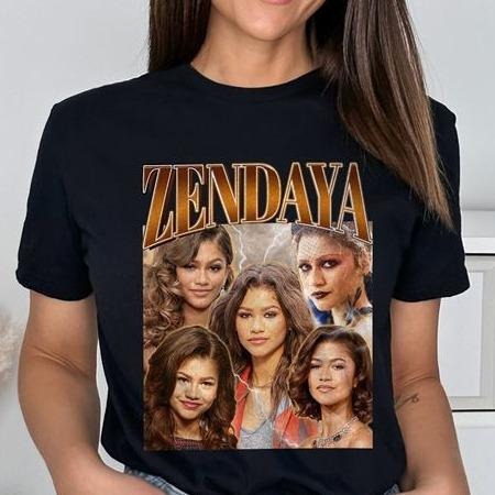 Vintage Homage Zendaya Shirt | Euphoria Movie Shirt | Dune Shirt | Chani Dune Shirt | Vinatage Zendaya Bootleg Tee