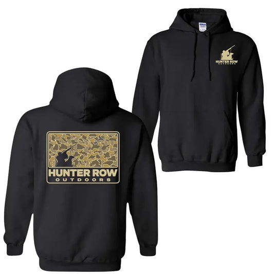 Vintage Hunter Row Outdoors Dog 80s T-Shirt & Hoodie, Retro Summer Shirt for Men and Women, Casual Graphic Streetwear Top