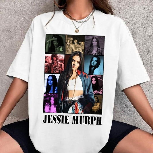 Vintage Jessie Murph Worldwide Hysteria tour T-shirt,  Jessie Murph In The Sticks Sweatshirt Jessie Murph Merch Jessie Murph Graphic Bootleg Tee Gift For Fans Men Women D H