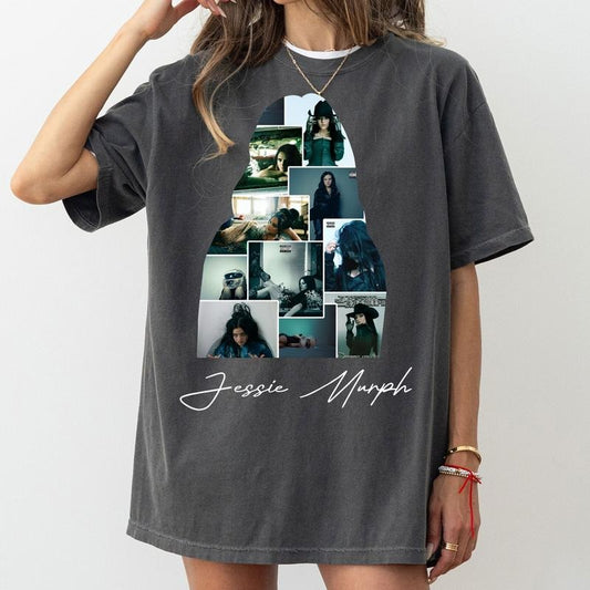Vintage Jessie Murph Worldwide Hysteria tour T-shirt, Jessie Murph In The Sticks Sweatshirt Jessie Murph Merch Jessie Murph Graphic Bootleg Tee Gift For Fans Men Women D H B