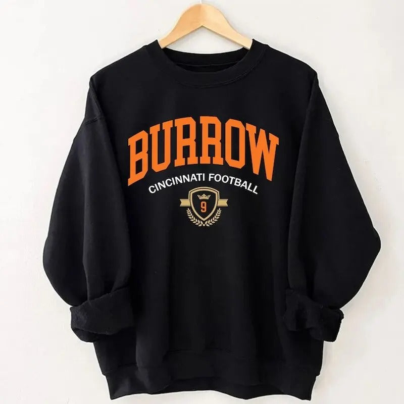Vintage Joe Burrow Football Sweatshirt, Football Sweatshirt, Classic 90s Graphic Tee, Vintage Sweatshirt, Unisex Sweatshirt