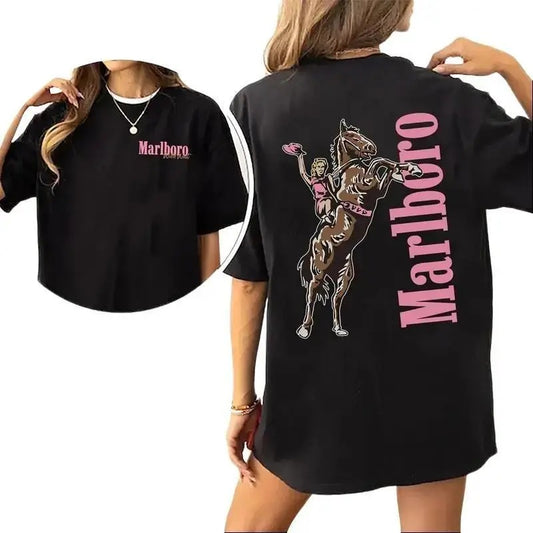 Vintage Marlboro Cowgirl Wird West T-Shirt, Unisex Tshirt For Men And Women, Women's Tshirt, Men's Tshirt Hoodie, Sweatshirt