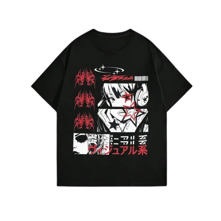 Vintage Men's Regular Fit Cartoon & Letter Print Drop Shoulder Graphic Tee, Sweatshirt, Hoodie Gift For Women Top Womenswear Underwear Cotton