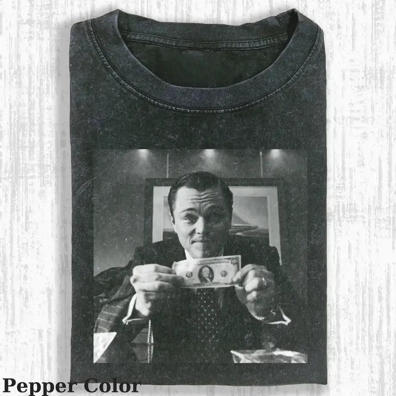 Vintage Money Is the Best Drug T-shirt, Wolf of Wall Street Unisex Tee Graphic Hard Weekend T-Shirt, The Wolf of Wall Street Movie Tshirt, Top Menswear Womenswear Streetwear