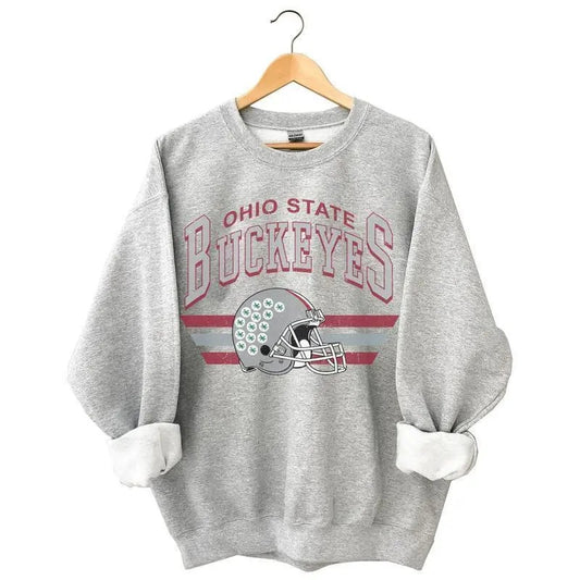 Vintage Ohio State Sweatshirt Football Shirt Sweatshirt Hoodie | InkThreadWorks.com