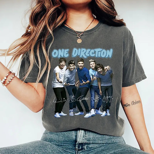 Vintage One Direction Shirt, 1D One Direction Shirt, Up All Night Tour 2024 Shirt, One Direction Merch Tee