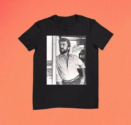 Vintage Photo Signed Keith Whitley Shirt Classic Black Unisex Men