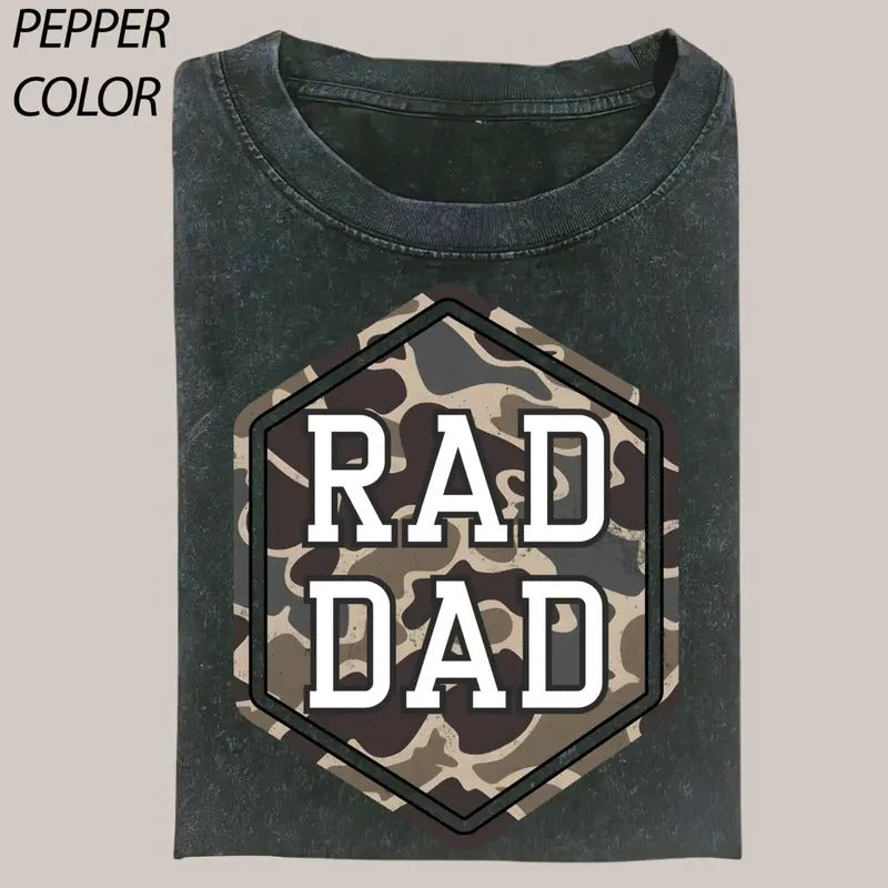 Vintage Rad Dad Graphic Shirt,  Cool Dad Club, Dad Life Tee, First Fathers Day Present, Dad of Girls, Papa Of Boys, Gift For Husband, Daddy T-shirt