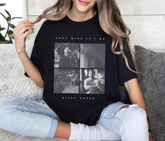 Vintage Riley Green T-shirt Don't Mind If I Do Sweatshirt Riley Green Graphic Hoodie Riley Green Merch Gift For Fans Men Women