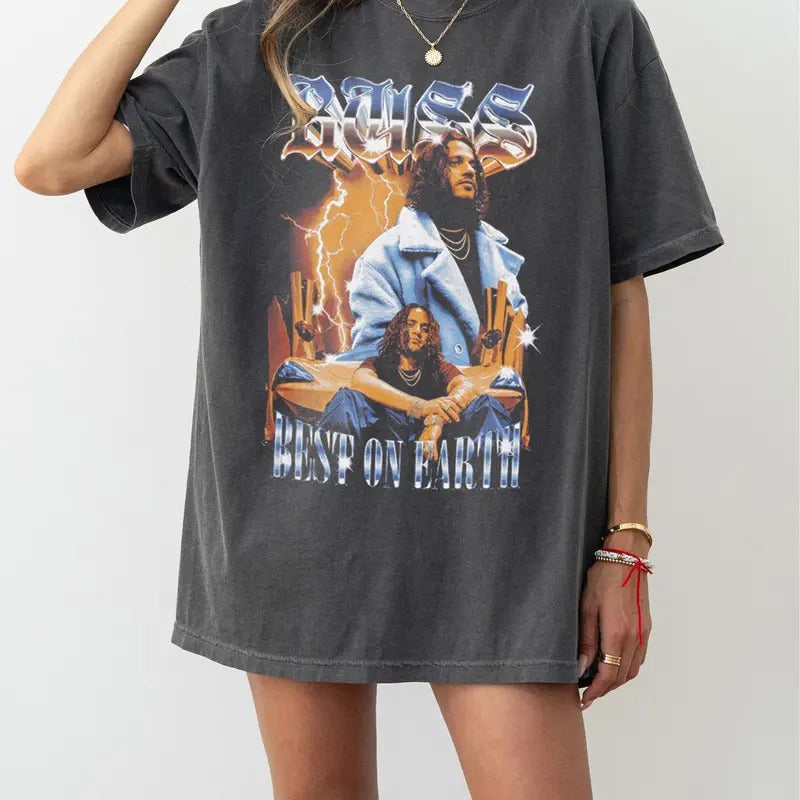 Vintage Russ Shirt Santiago Graphic T-shirt Russ Best On Earth Sweatshirt It Was You All Along Tour Hoodie Gift For Fans Men Women