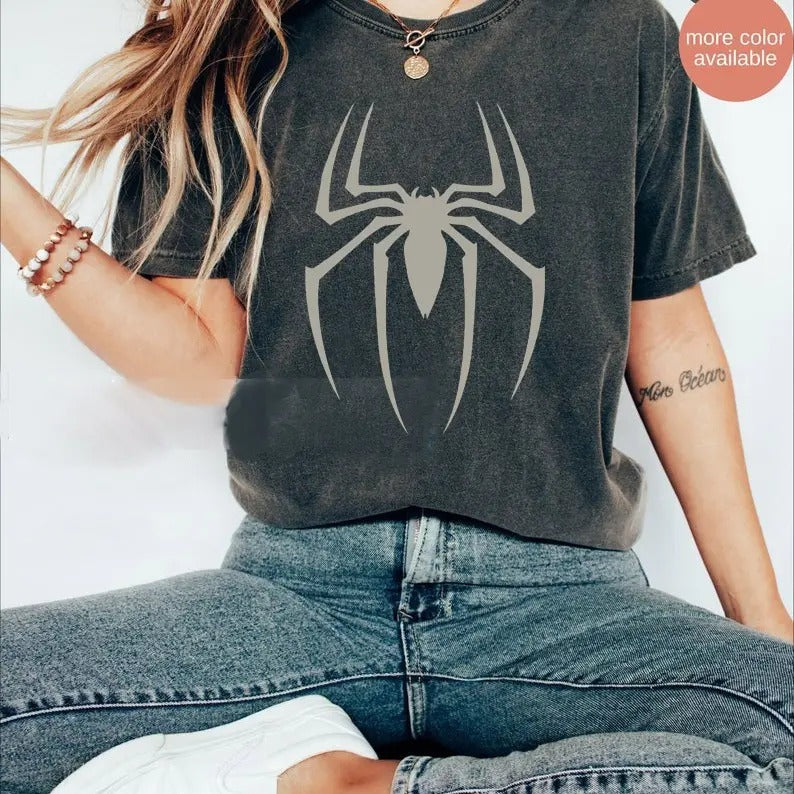 Vintage S8ider Graphic Shirt, Retro Training Shirt, Retro Hero Shirt Lady Streetwear