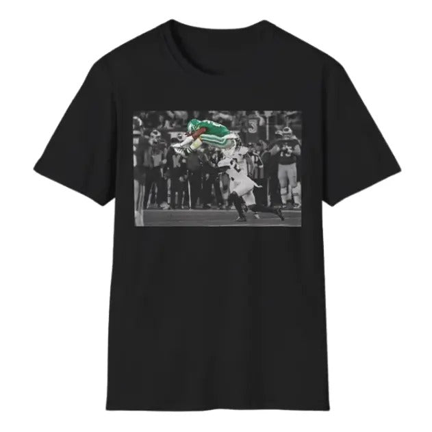 Vintage Saquon Barkley Football Touchdown Sports #Eagles Fantasy Unisex Softstyle Graphic T-Shirt, Sweatshirt