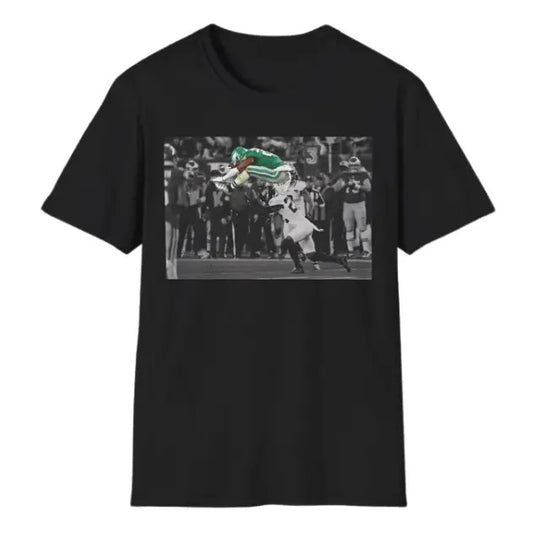 Vintage Saquon Barkley Football Touchdown Sports #Eagles Fantasy Unisex Softstyle Graphic T-Shirt, Sweatshirt