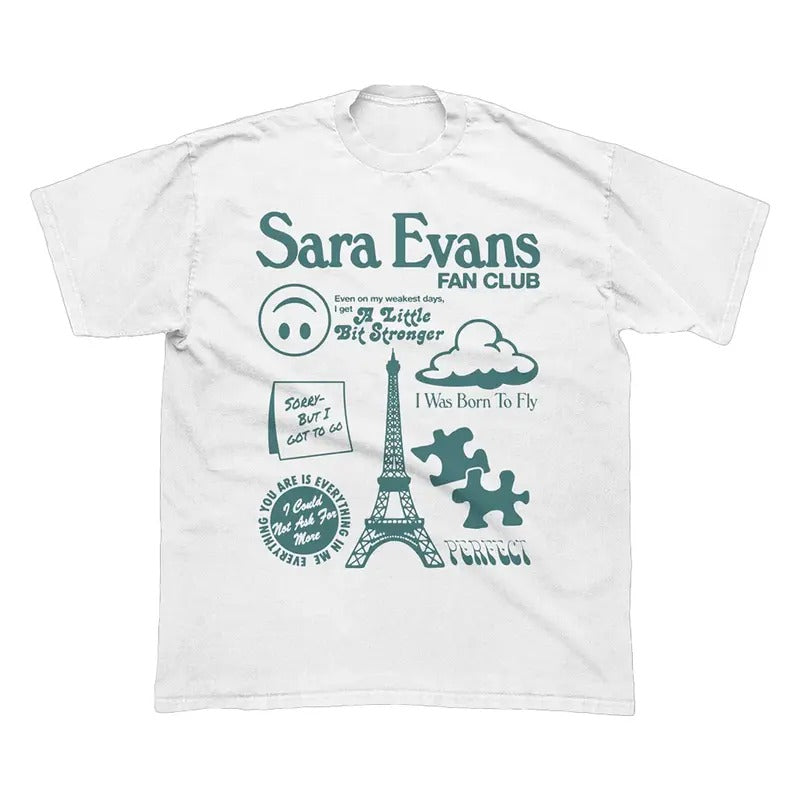 Vintage Sara Evans T-shirt Sara Evans Fan Club Sweatshirt Sara Evans Unbroke Tour Merch Sara Evans Tee Gift For Fans Men Women