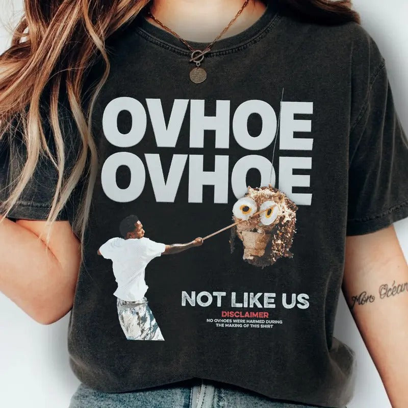 Vintage Style Kendrick Lamar Shirt K.Dot OVHOE Not Like US T-shirt Disclaimer Sweatshirt Kendrick Lamar Merch Hoodie Gift...