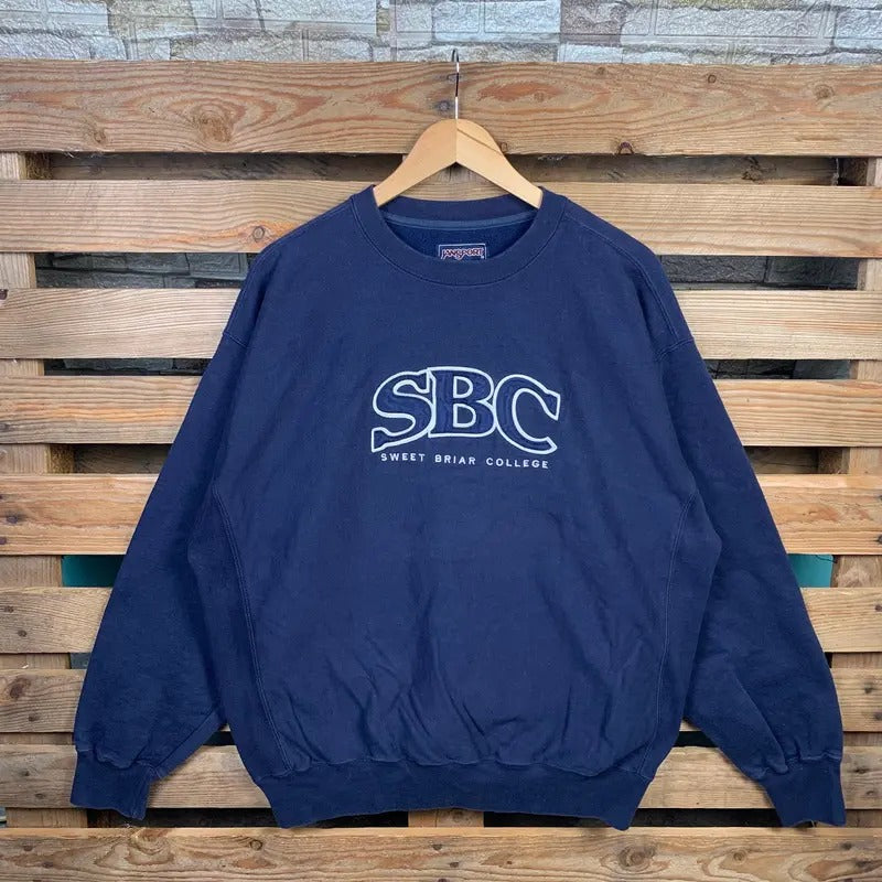 Vintage Sweet Briar College Sweatshirt Sweet Briar College Pullover  Sweet Briar College Crewneck  Sweet Briar College...
