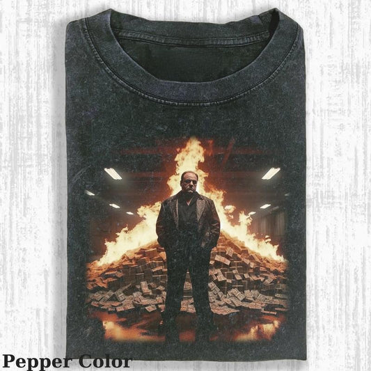 Vintage Tony Soprano Burn Dollars T-shirt, The Soprano Unisex Tee Graphic, Funny The Soprano Shirt, The Soprano Movie Tshirt, Top Menswear Womenswear Streetwear