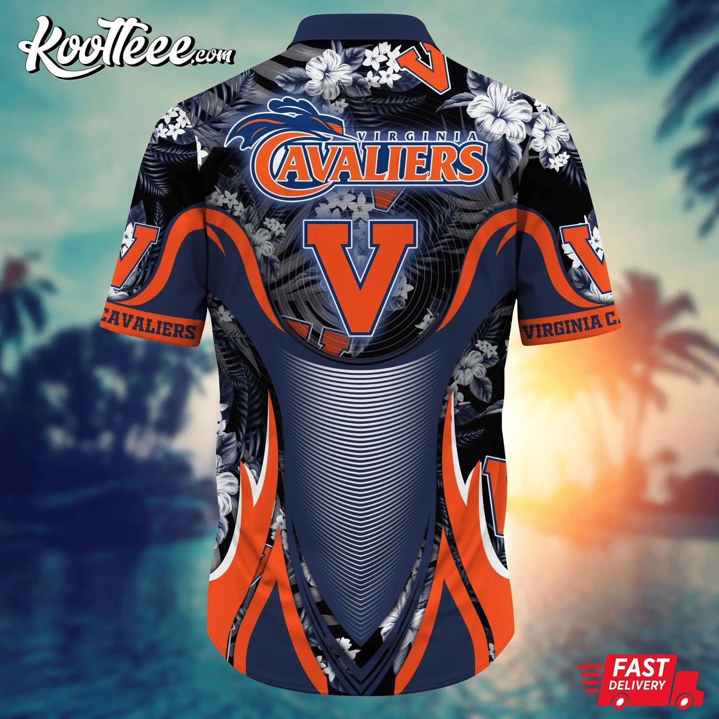 Virginia Cavaliers Football Hawaiian Shirt