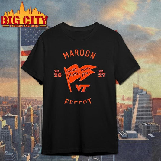 Virginia Tech Maroon Effect 2026 2027 Woman Shirt