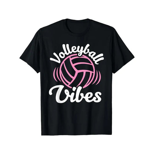 Volleyball Vibes Volleyball Shirt For Girls Teens Women T-Shirt Made in USA Hoodie, Sweatshirt | InkThreadWorks.com