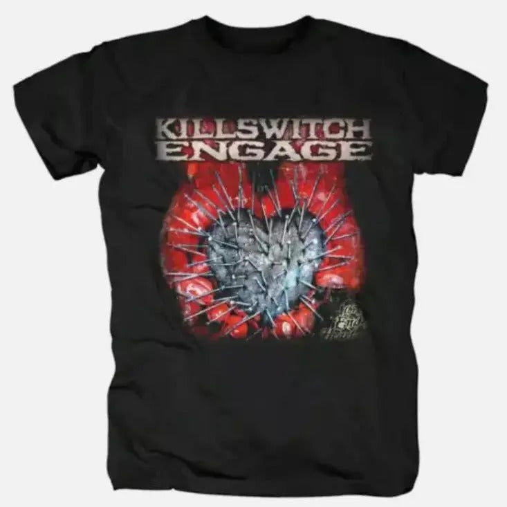 Vtg Killswitch Engage Band Heavy Cotton Full Size Unisex Black Shirt Menswear T-Shirt Top Decoration Hoodie, Sweatshirt