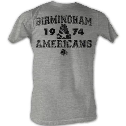 Wfl Mens S/S T-Shirt - B American - Heather Gray Heather