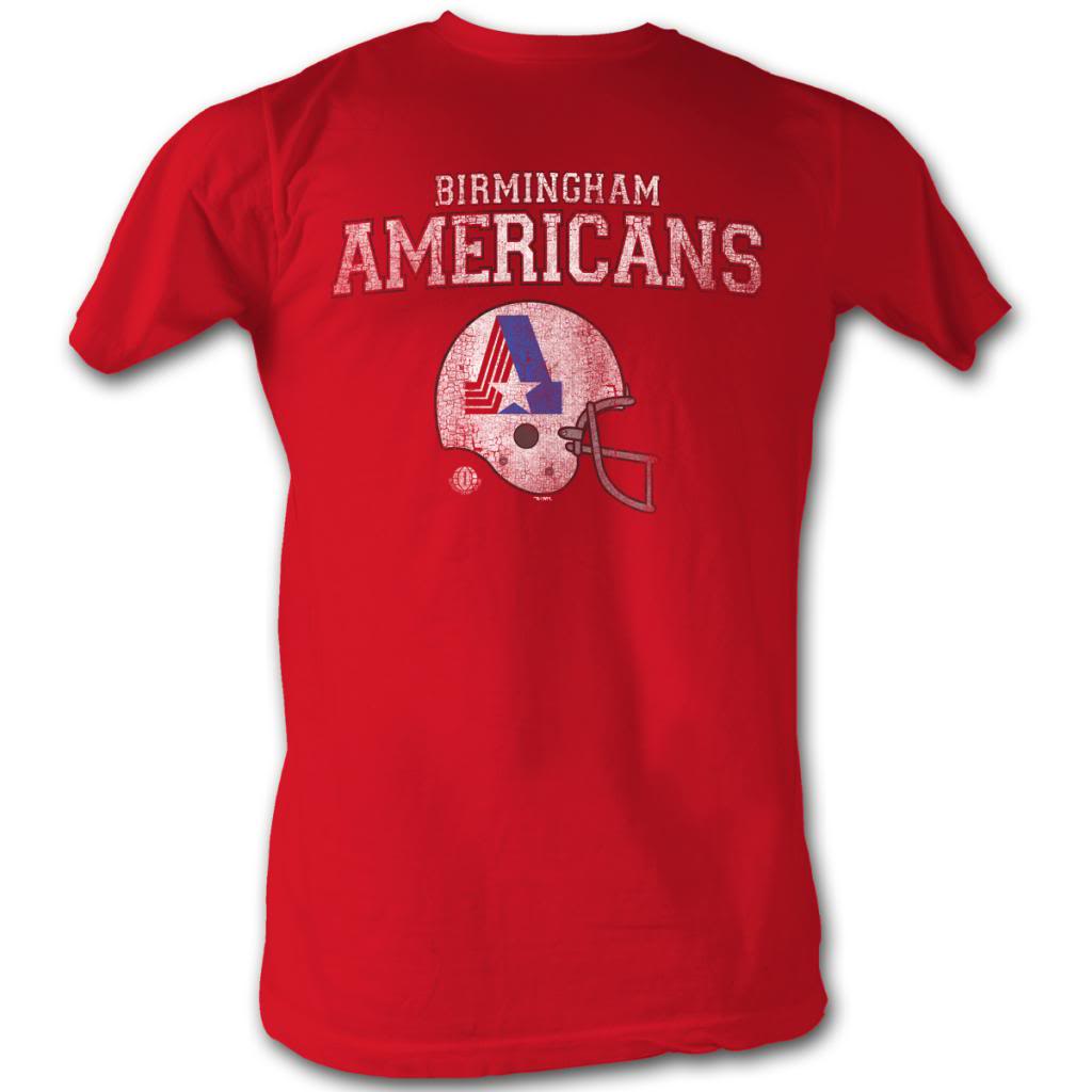 Wfl Mens S/S T-Shirt - Americans - Heather Cherry Heather