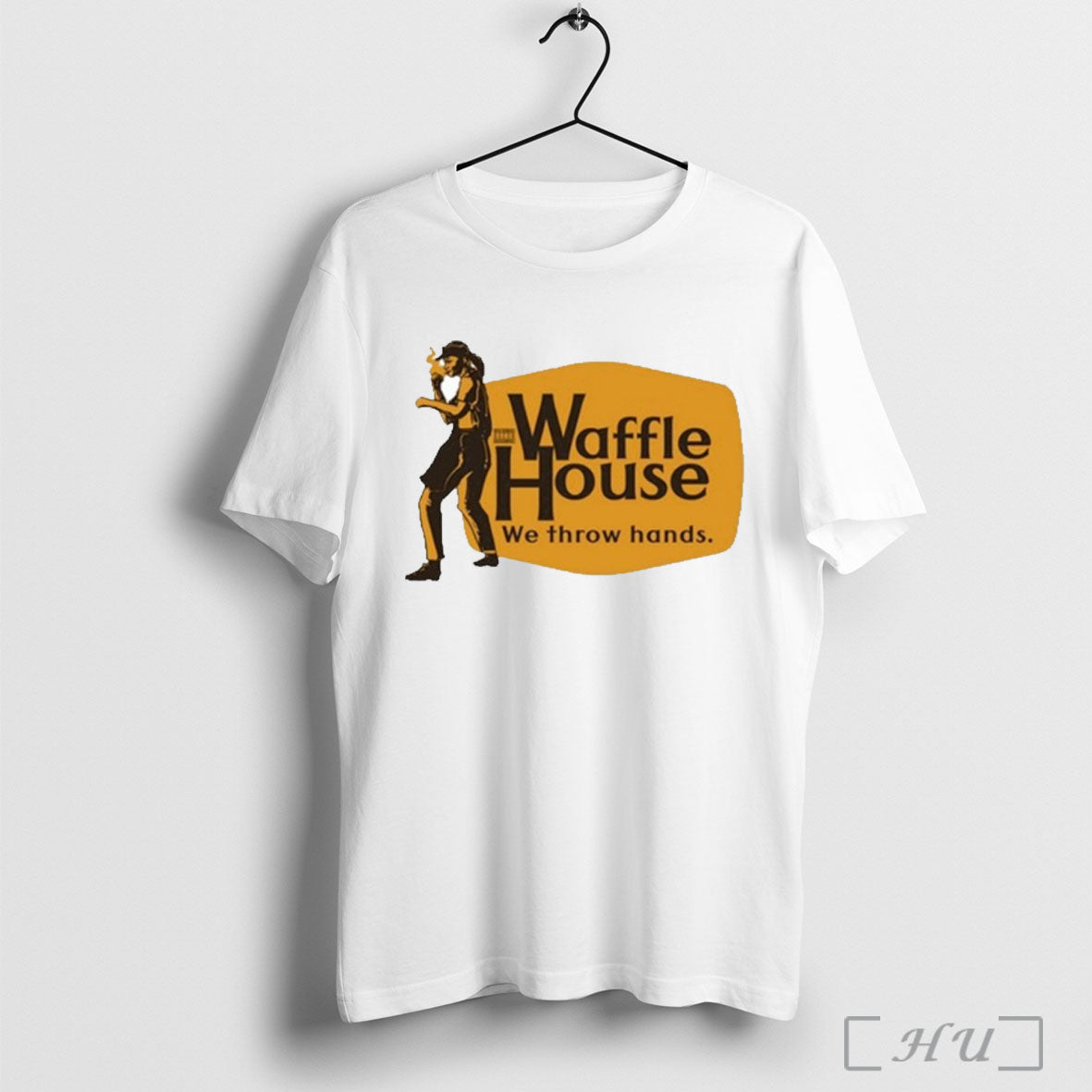 Waffle House We Throw Hands T Shirt