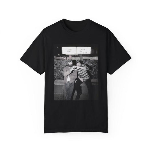 Wallen And Malone Tee,Post Wallen, Morgan Malone, Posty Country, Posty And Morgan Had Some Help Unisex Garment Dyed T...