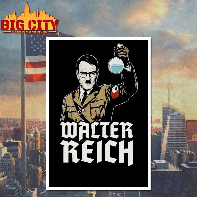 Walter Reich Statement Satirical Dark Humor Graphic t-shirt