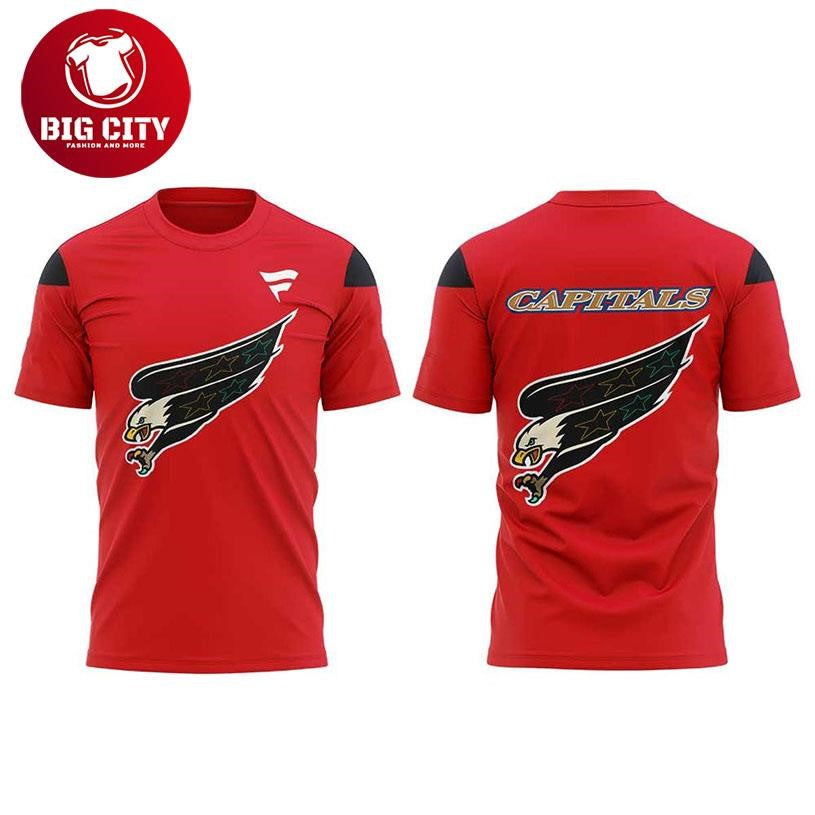 Washington Capitals Black History 2026 Month Celebration Two Sided Shirt