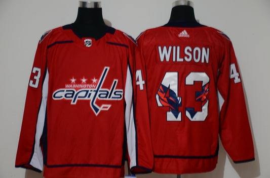 Washington Capitals #43 Tom Wilson Team LOGO Edition