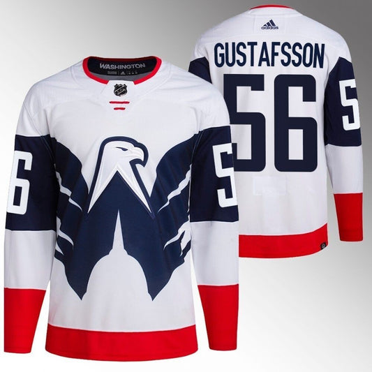 Washington Capitals #56 Erik Gustafsson 2023 NHL Stadium Series White Jersey