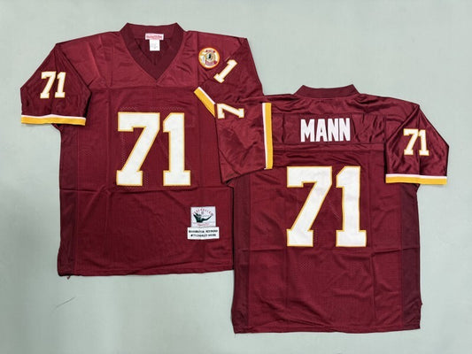 Washington Commanders #71 Charles Mann Washington Redskins