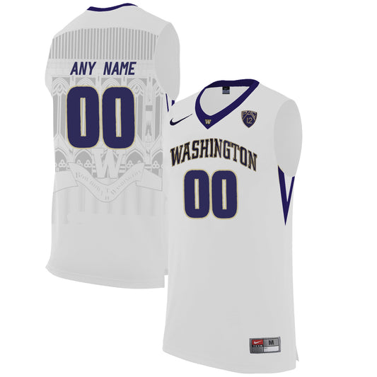 Washington Huskies Any name 00 White
