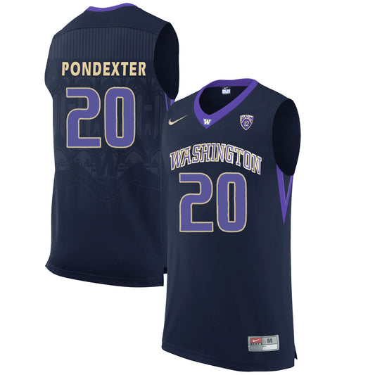 Washington Huskies Quincy Pondexter 20 Black