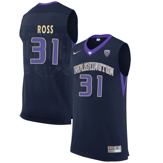 Washington Huskies Terrence Ross 31 Black