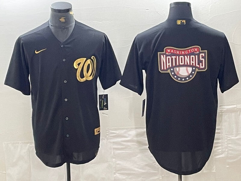 Washington Nationals Black Gold 4 Edition Style 4