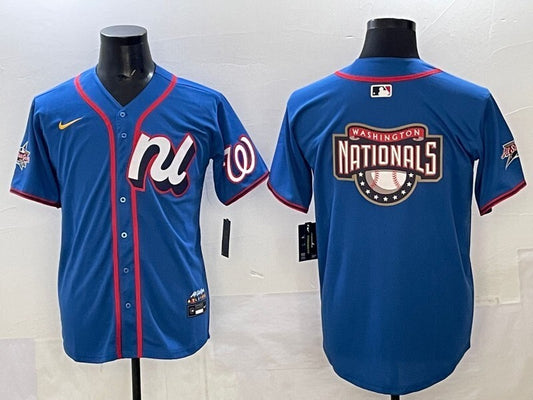 Washington Nationals #29 James Wood Nationals 25 All-Star Style 1